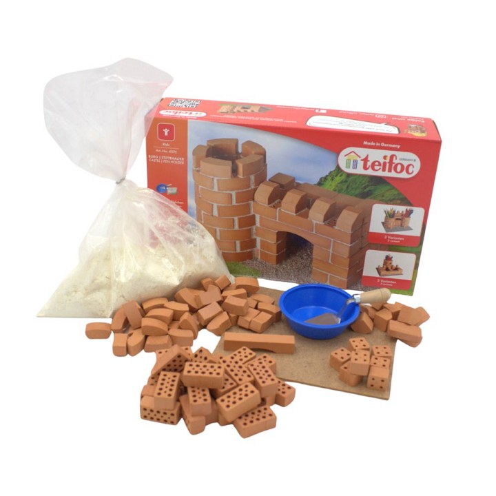 Building set - small castle - 100 pieces